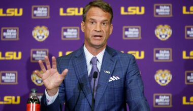 Lane Kiffin says 'ton of work' remains to turn around LSU