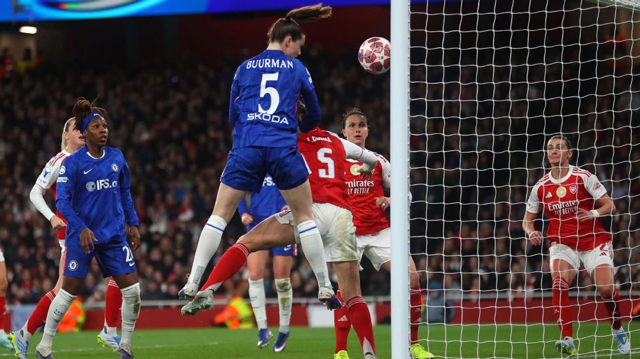 Chelsea boss Bompastor slams ref after 1st-leg loss at Arsenal
