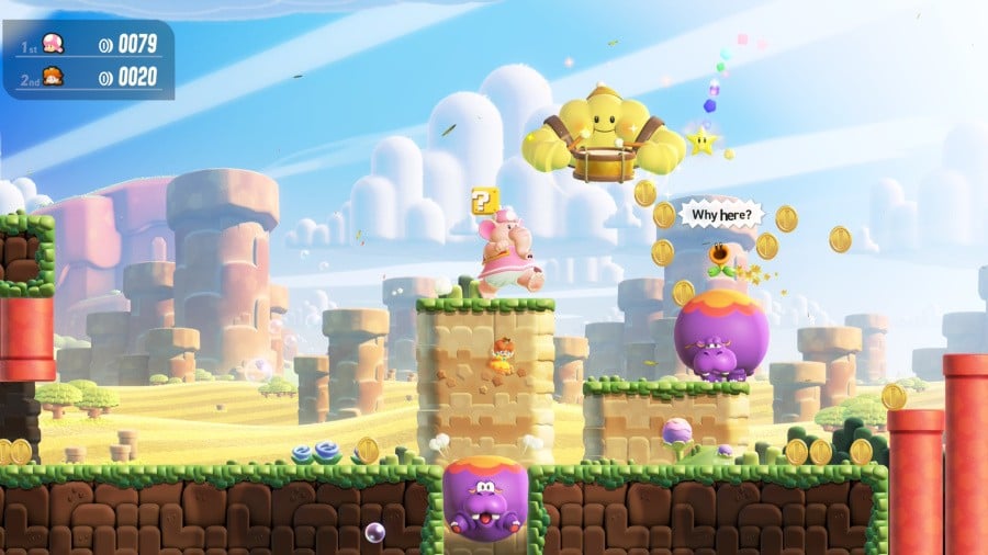 Super Mario Bros. Wonder - Nintendo Switch 2 Edition + Meetup In Bellabel Park Review - Screenshot 7 of 7