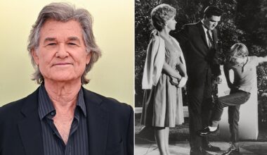 Kurt Russell recalls kicking Elvis Presley on a movie set as a child