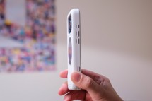 The Selfix case on the iPhone 17 Pro