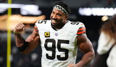 Sources: Browns, Myles Garrett modify language in contract