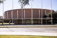 Dallas Memorial Auditorium photographed on Wednesday, Jan. 14, 2026 in Downtown Dallas. 