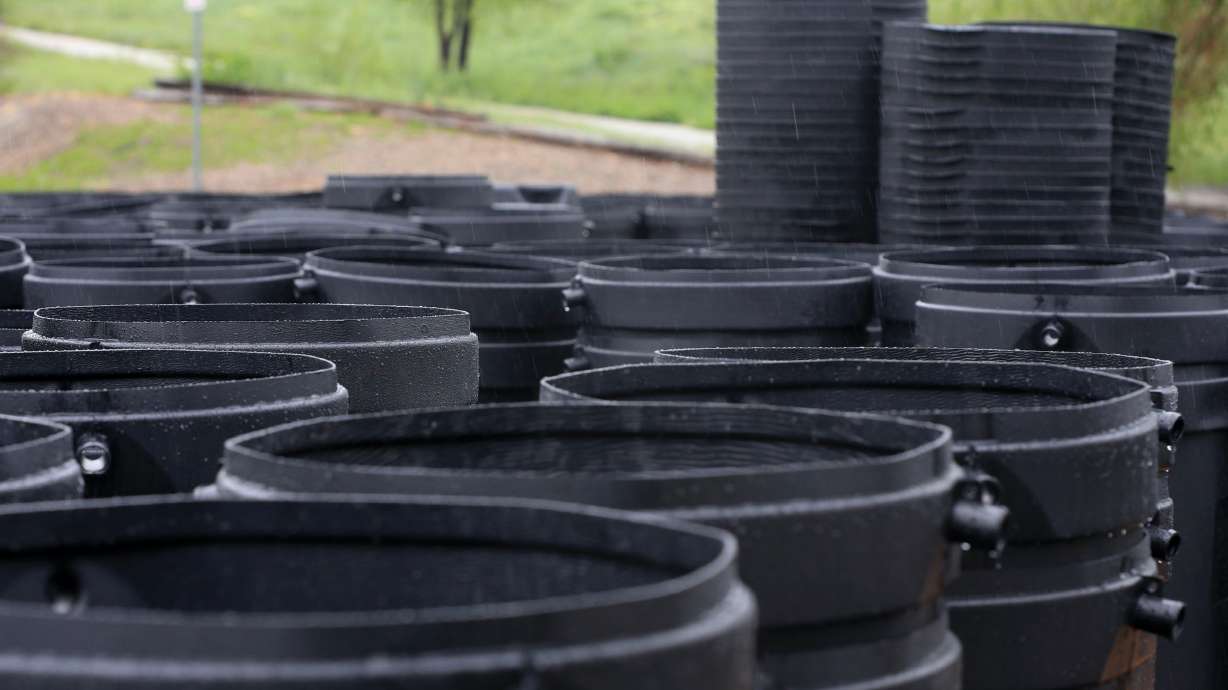 Utah's water situation is bleak this year. These barrels can help conservation efforts