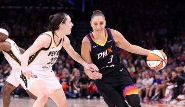 Diana Taurasi reacts to Caitlin Clark taking her No. 12 jersey: 'No one better'