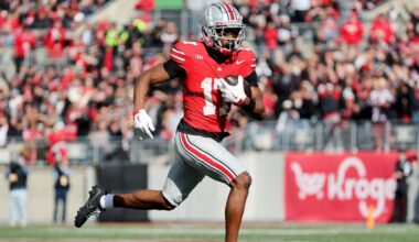Carnell Tate doesn't run 'overvalued' 40 at Ohio State pro day