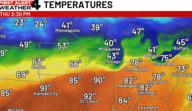 Epic battle between winter, summer raging over northern United States
