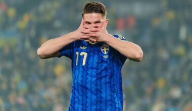 Viktor Gyokeres' 'incredible' hat trick sees Sweden past Ukraine