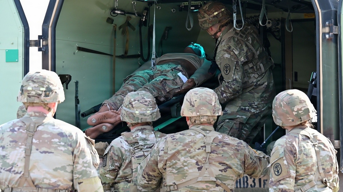 USAHC Ansbach and mission partners test readiness in MASCAL Exercise | Article