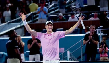 Jannik Sinner to face Jiri Lehecka in Miami Open men's final