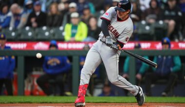 Guardians’ Chase DeLauter continues strong start, hits 3rd homer in 2nd career regular-season game