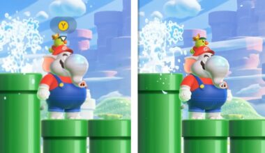 Video: Super Mario Bros. Wonder Side-By-Side Graphics Comparison (Switch & Switch 2)