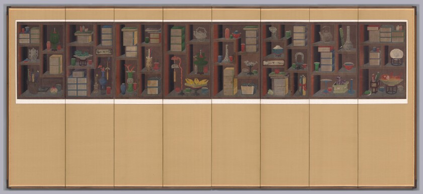 Scholar’s Accoutrements in a Bookcase 책가도.jpg