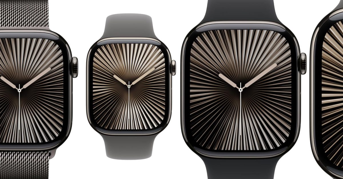 Apple Watch Series 10 Titanium models $300 off orig. price in Amazon Big Spring Sale