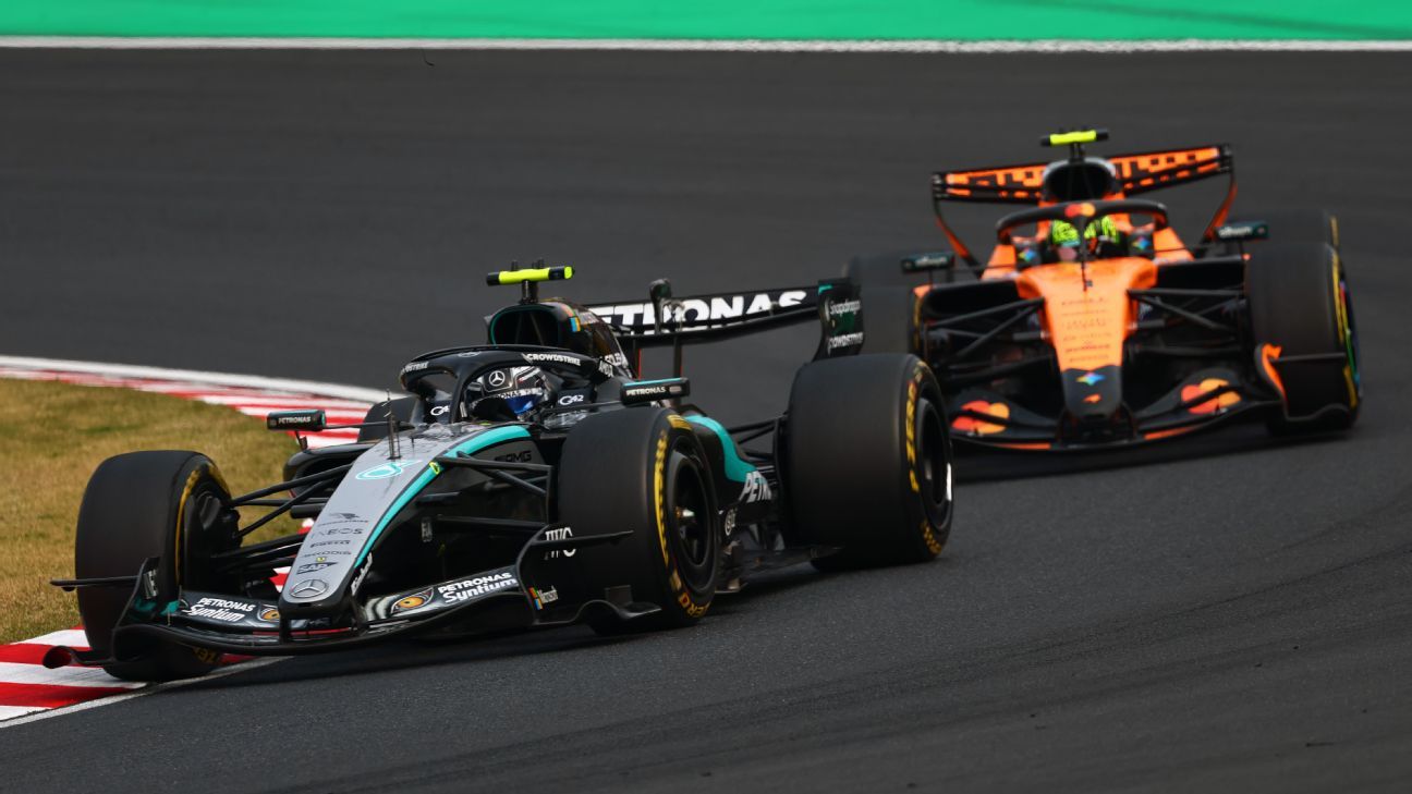 Japanese Grand Prix LIVE! Latest updates as Kimi Antonelli leads after Ollie Bearman crashes