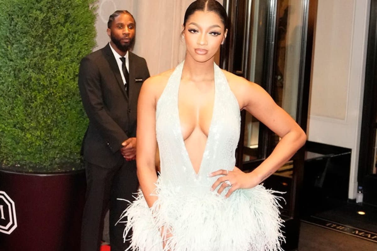 Chicago Sky star Angel Reese at the 2025 Met Gala.Jasper Colt / USA TODAY NETWORK via Imagn Images