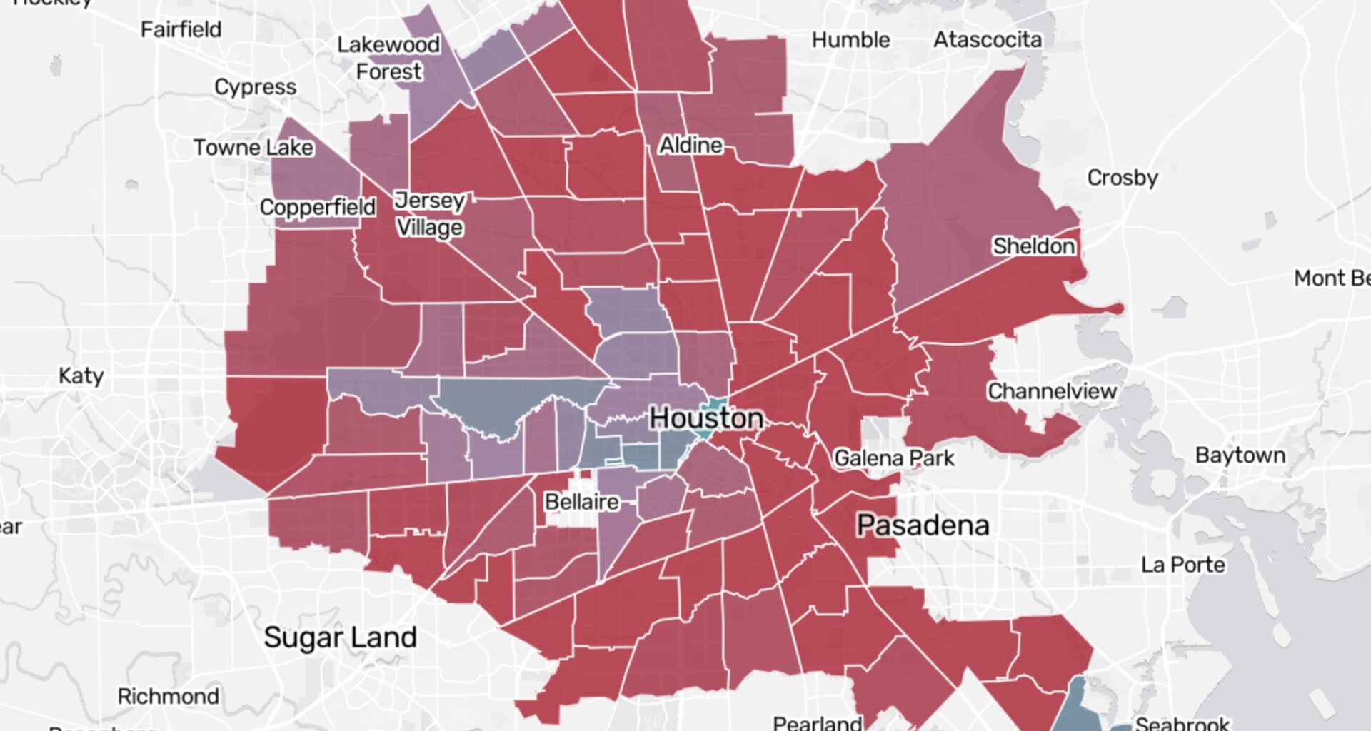 40% of Houston zip codes have no mental health providers. Here’s where