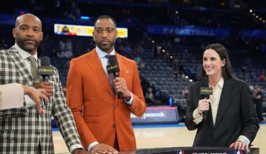 Caitlin Clark returns to NBC’s NBA coverage