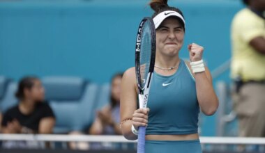 Bianca Andreescu Miami Open