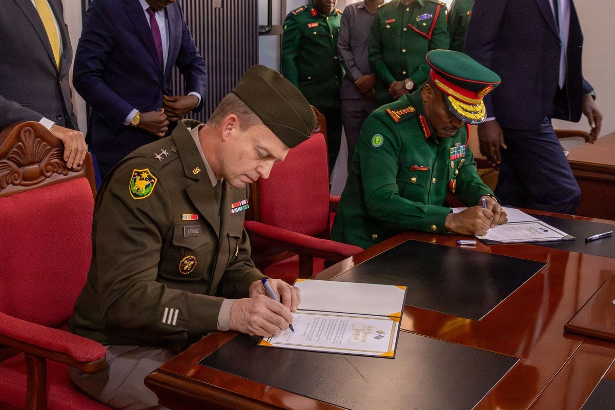 Nebraska National Guard and Tanzania formalize State Partnership | Article