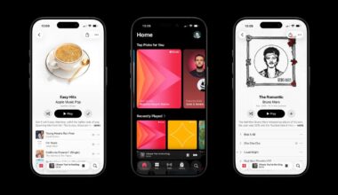The new adaptive Apple Music design draws complaints from dark mode users