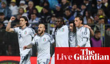 Bosnia and Herzegovina v Italy: World Cup playoff – live | World Cup 2026 qualifiers