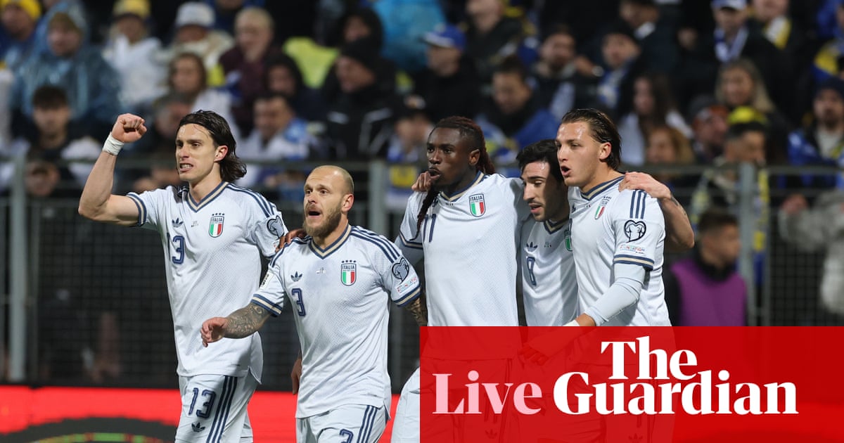 Bosnia and Herzegovina v Italy: World Cup playoff – live | World Cup 2026 qualifiers