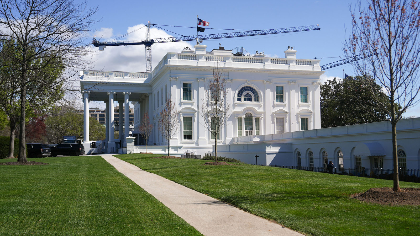 Federal judge orders halt to White House ballroom construction