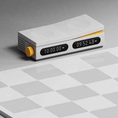 Industrial Designer Mike Jacobs' Slick, Playful Chess Clock