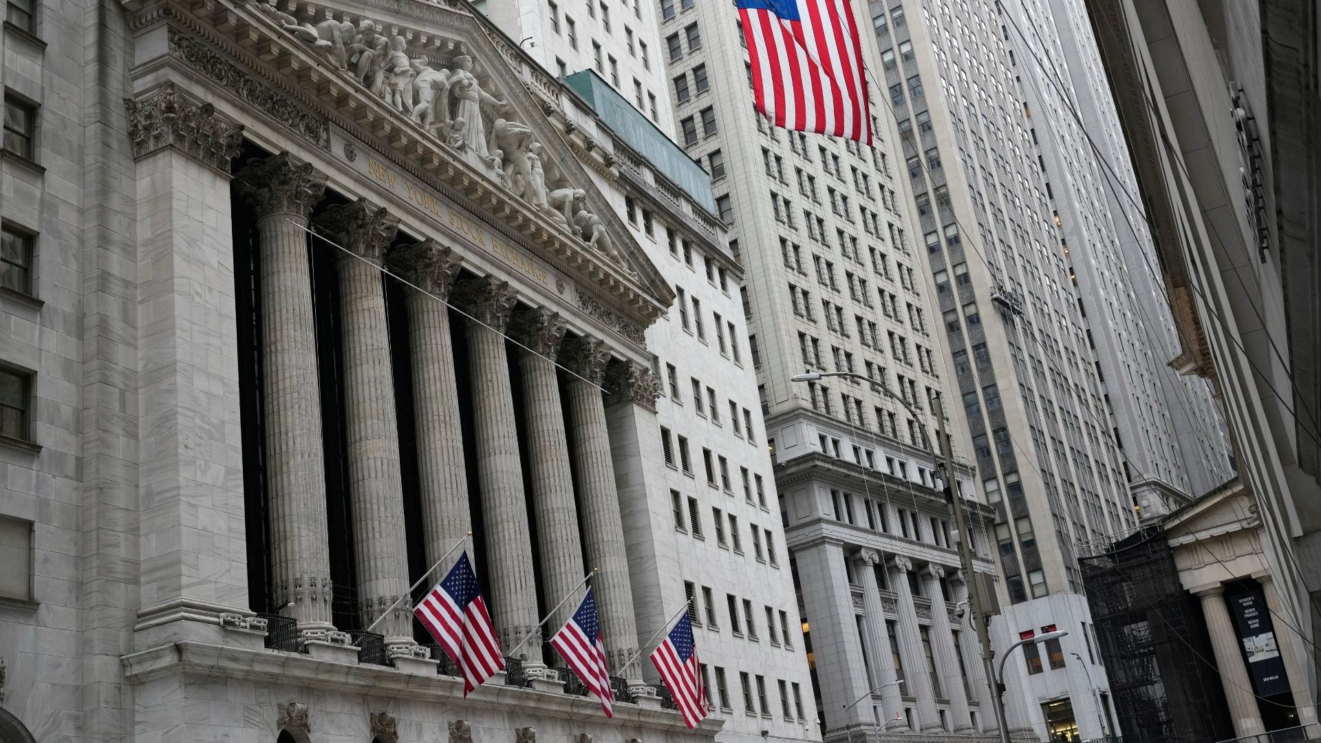 The New York Stock Exchange is seen in New York, Friday, March 6, 2026.