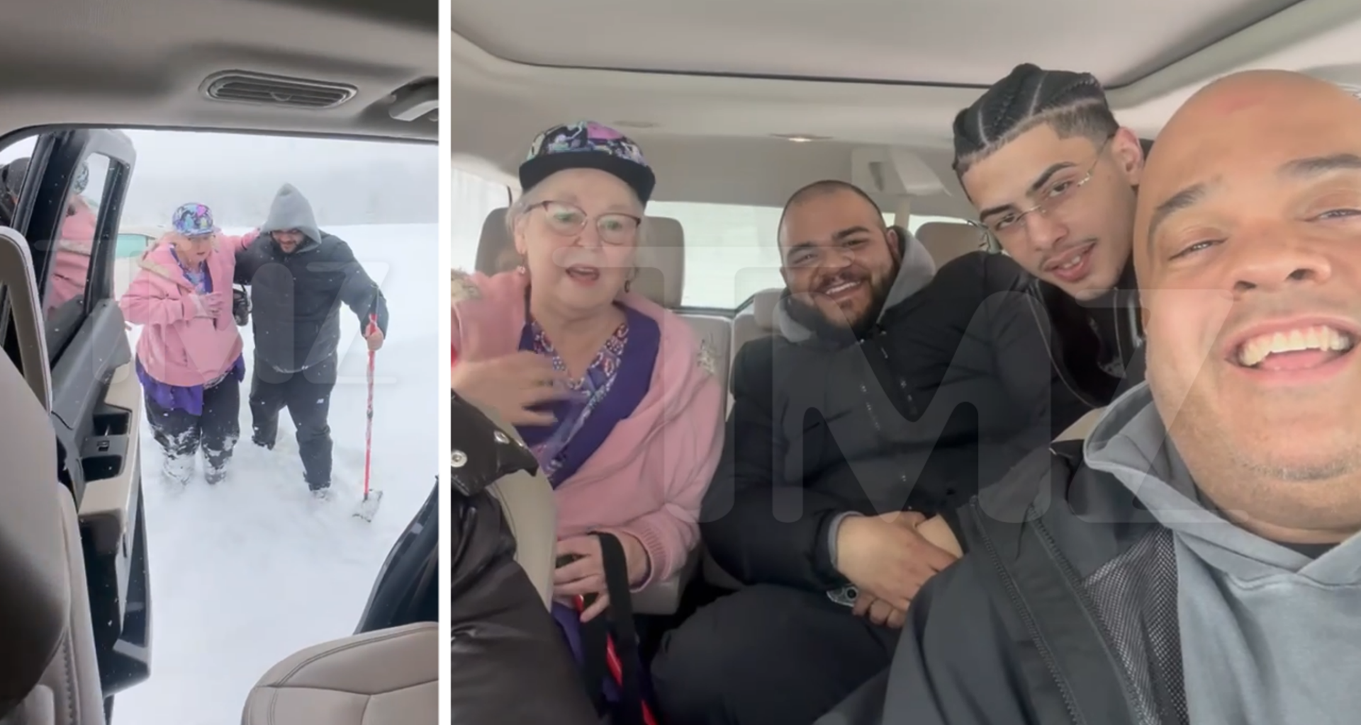 Rapper J.I The Prince of N.Y Saves Nurse Stuck in Snowstorm