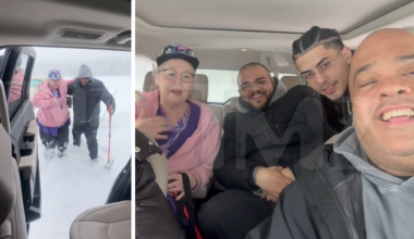 Rapper J.I The Prince of N.Y Saves Nurse Stuck in Snowstorm