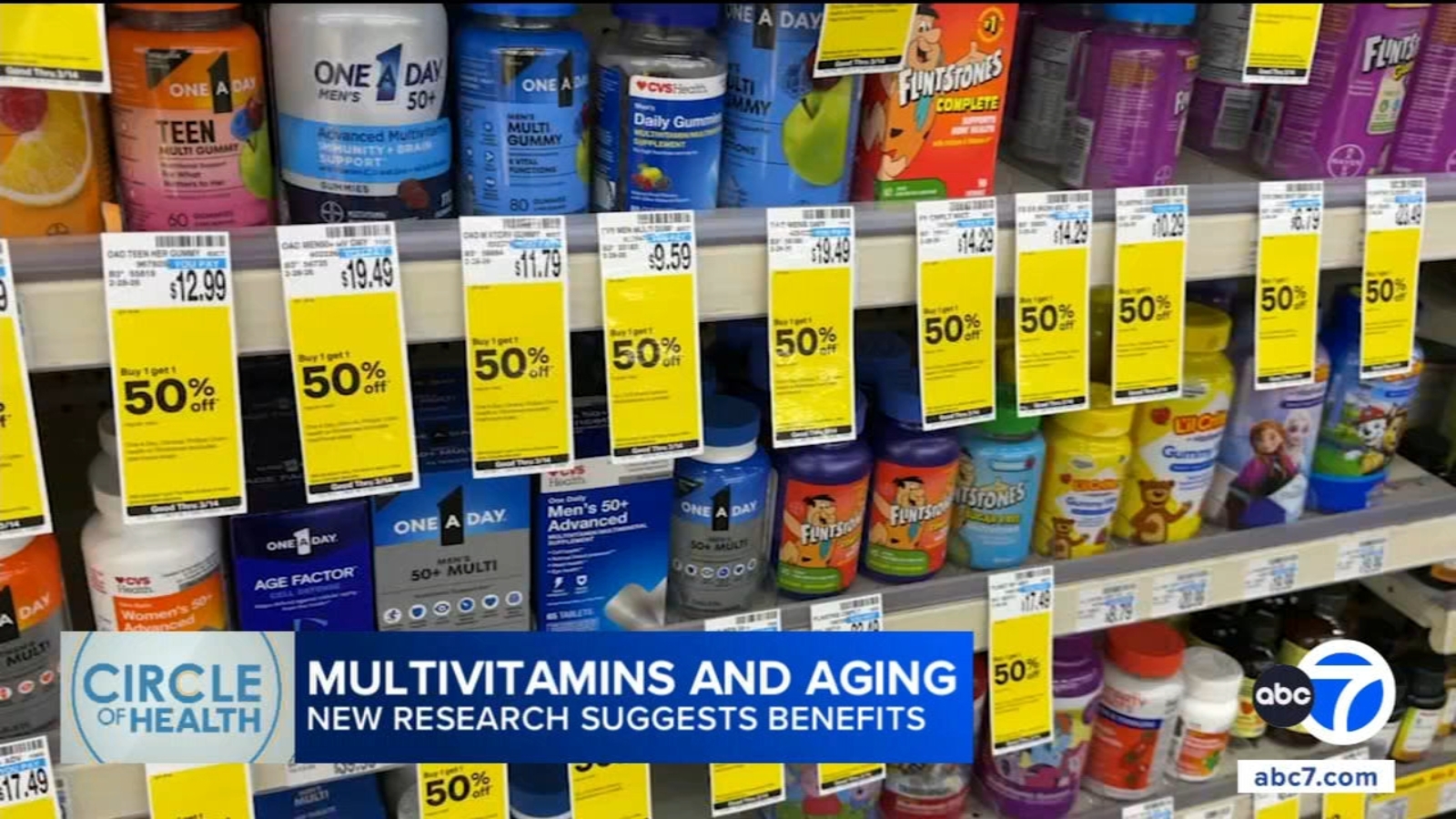 Can taking a daily multivitamin slow down aging? Here's what a new study found