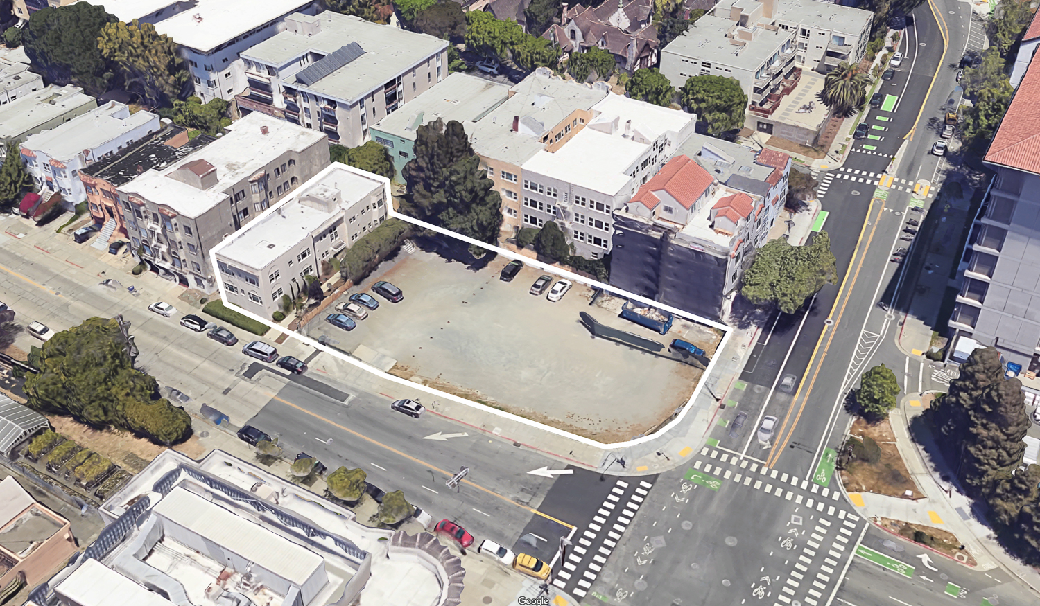 1899 Oxford Street, image via Google Satellite