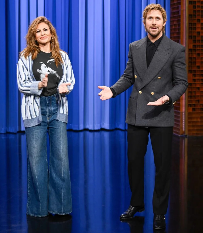 Eva Mendes and Ryan GoslingCredit: Todd Owyoung/NBC via Getty