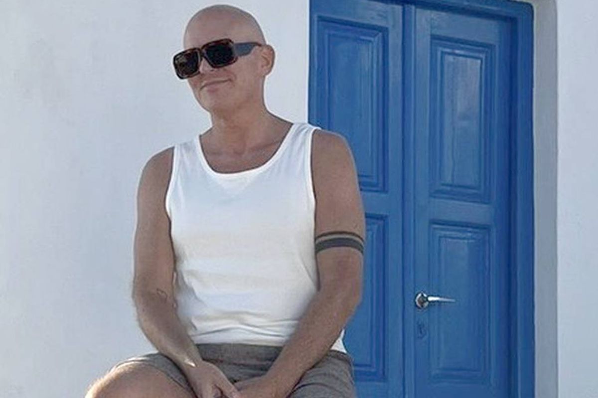 Antony Hawman at his goal weight in August 2025