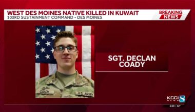 Sgt. Declan J. Coady, of West Des Moines, killed in drone strike