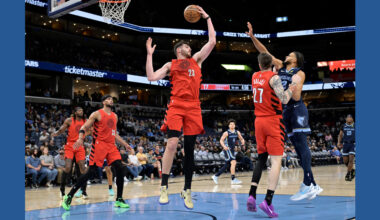 Holiday and Grant power the Trail Blazers to a 122-114 win over the Grizzlies