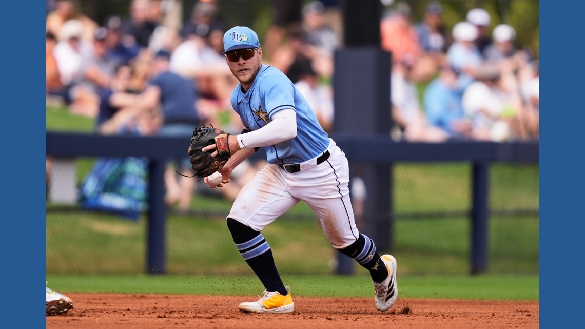 Rays shortstop Taylor Walls to start season on injured list because of oblique problem