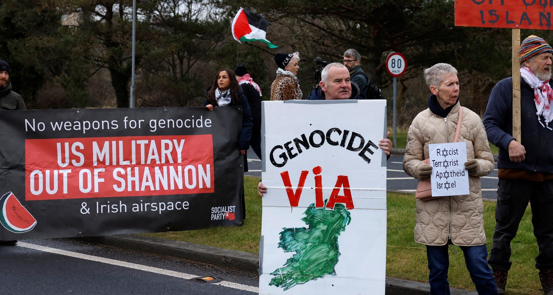 Palestine aIly Ireland under fire for allowing weapons transfers to Israel | Israel-Palestine conflict News