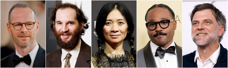 , Chloe Zhao, director of Hamnet, attending the 37th Annual Palm Springs International Film Festival in Palm Springs, California, U.S., January 3, 2026., Ryan Coogler, director of Sinners, attending the 39th American Cinematheque Awards, in Beverly Hills, California, U.S., November 20, 2025., Director of One Battle After Another Paul Thomas Anderson attending the 90th Oscars Nominees Luncheon in Los Angeles, California, U.S.