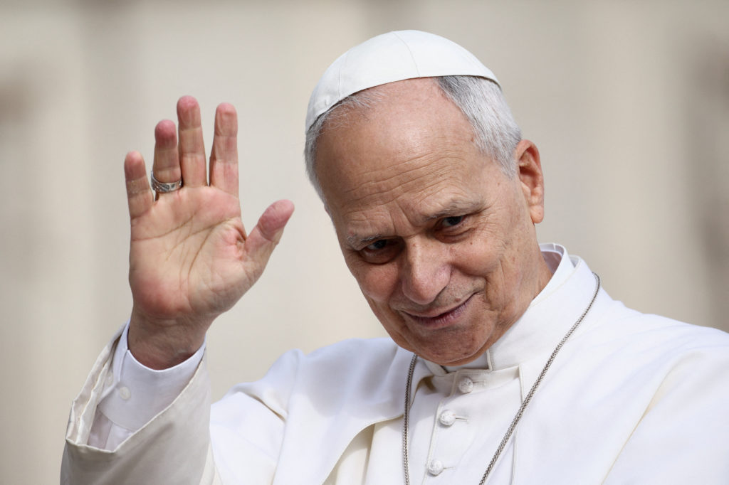 Pope Leo XIV holds the weekly general audience, at the Vatican