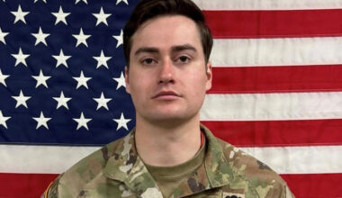 U.S. Army Sergeant Benjamin N. Pennington, 26, of Glendale, Kentucky, poses in an undated photograph