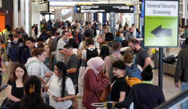 FILE PHOTO: Long lines at airports as TSA absences continue