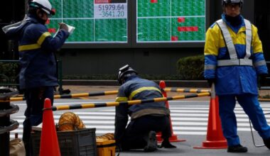 Asia shares skid, yields rise as Gulf war escalates | WKZO | Everything Kalamazoo