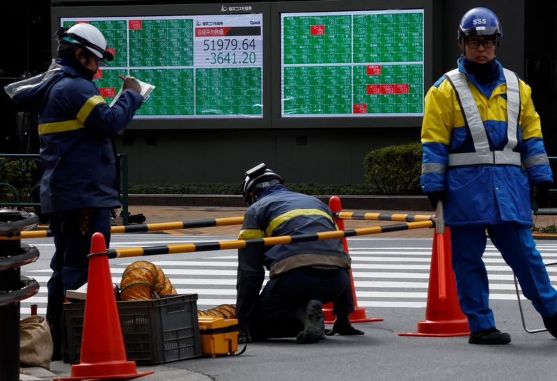 Asia shares skid, yields rise as Gulf war escalates | WKZO | Everything Kalamazoo