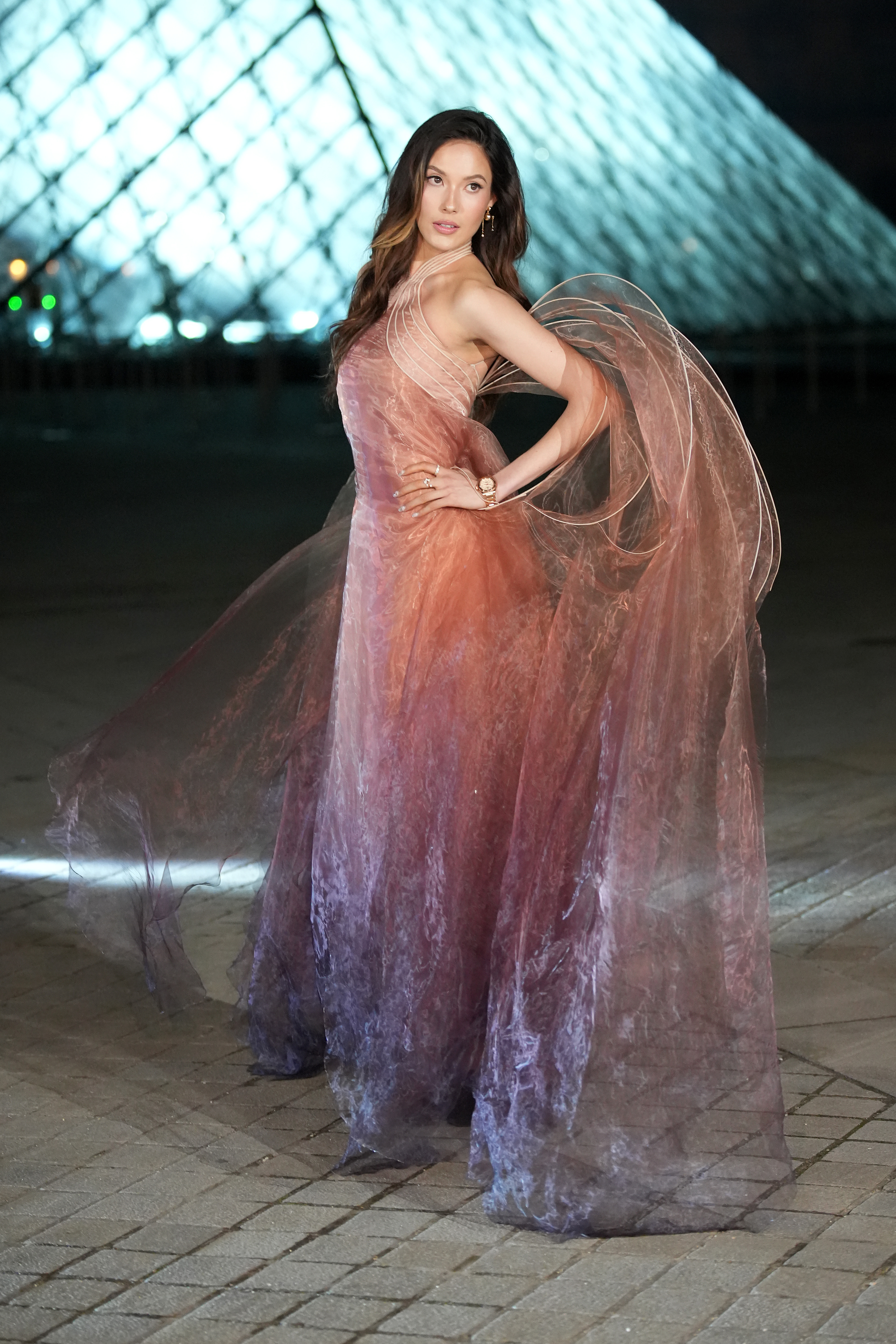 Eileen Gu at the Grand Dîner du Louvre
