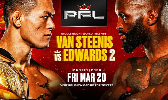 PFL Madrid ‘Van Steenis vs. Edwards 2’ play-by-play, results & round scoring