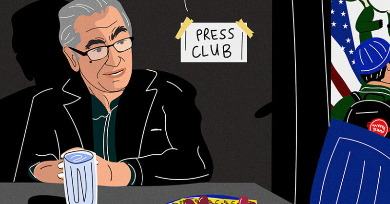 My evening with Robert De Niro