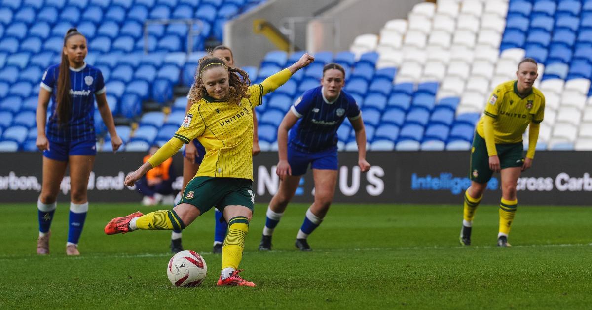 Katie hails 'stellar performance' as Wrexham's beat Cardiff